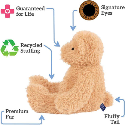 Classic Teddy Bear – 18 Inch Super Soft Plush Stuffed Animal, Collectible Gift for All Ages