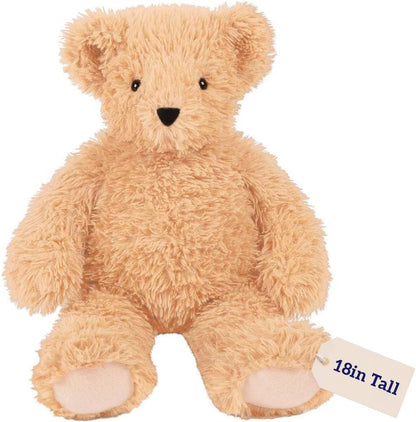 Classic Teddy Bear – 18 Inch Super Soft Plush Stuffed Animal, Collectible Gift for All Ages
